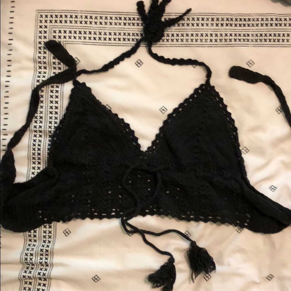 PacSun knit bathing suit top